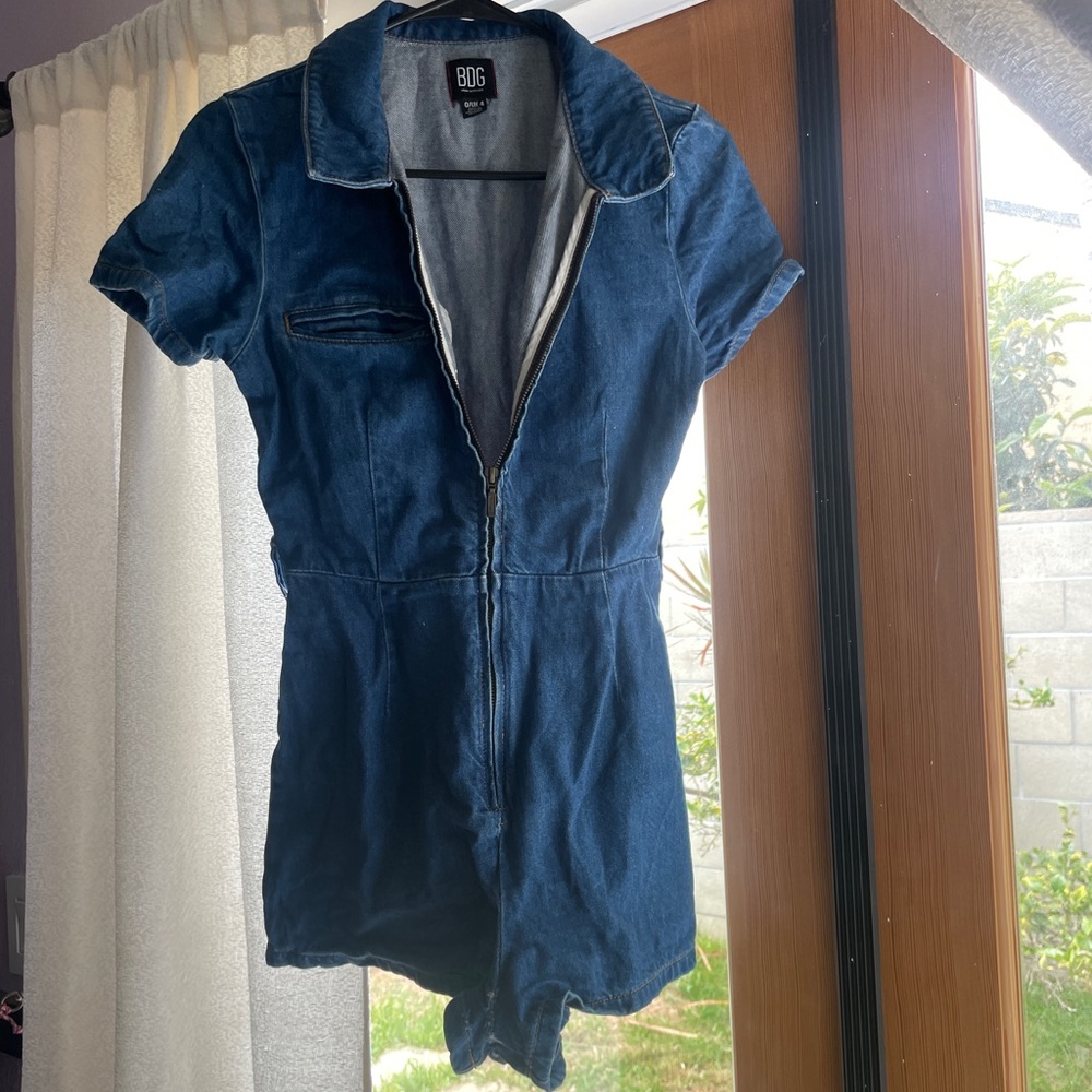 BDG Blue Denim Jumpsuit